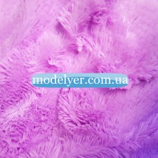 Ткань Мех травка (лиловый)